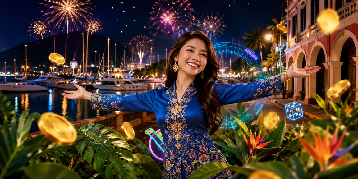 Promosi bonus perayaan Hari Raya jcbet di Langkawi dengan suasana meriah